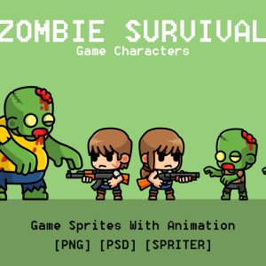 Zombie Survival - Game Characters