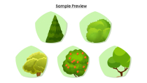Alternative view of Trees Environment Props Pack